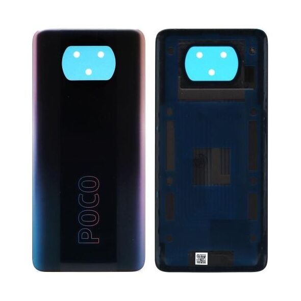 Καπάκι Μπαταρίας Xiaomi Poco X3 Pro Μαύρο (Original) 1110321140161 1110321140161 έως και 12 άτοκες δόσεις