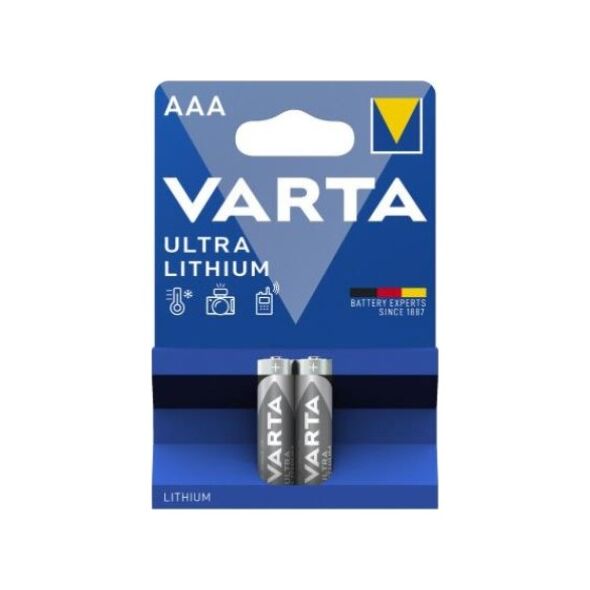 Μπαταρία Lithium Varta Ultra AAA LR03 (2 τεμ.) 4008496680399 4008496680399 έως και 12 άτοκες δόσεις