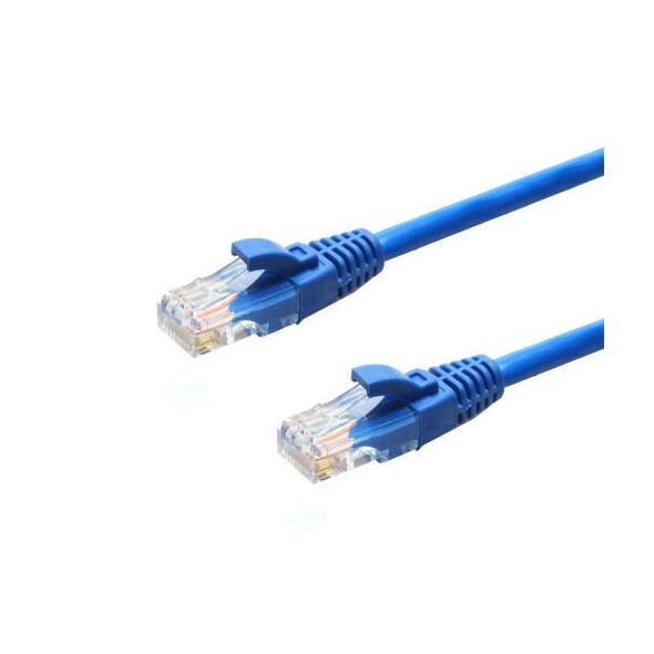 Καλώδιο Δικτύου UTP Cable CAT5e 1m Μπλε (Ασυσκεύαστο) 0616090020 0616090020 έως και 12 άτοκες δόσεις