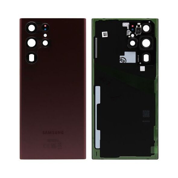 Καπάκι Μπαταρίας Samsung S908B Galaxy S22 Ultra 5G Κόκκινο (Original) 1110321070517 1110321070517 έως και 12 άτοκες δόσεις
