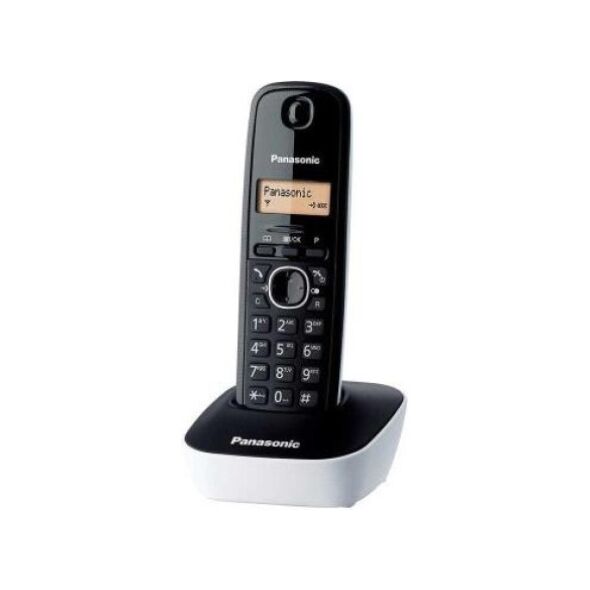 Ασύρματο Τηλέφωνο Panasonic KX-TG1611 Μαύρο-Λευκό 5025232624843 5025232624843 έως και 12 άτοκες δόσεις