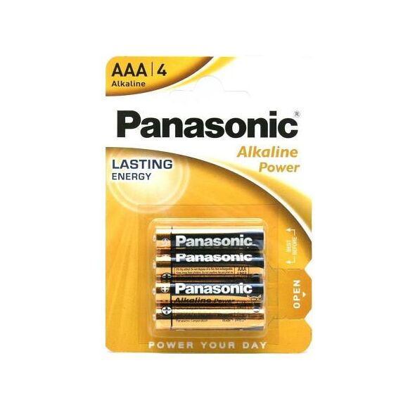 Μπαταρία Alkaline Power Panasonic AAA LR03 (4 τεμ.) 5410853039334 5410853039334 έως και 12 άτοκες δόσεις