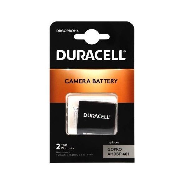 Μπαταρία Κάμερας Duracell GoPro Hero4 3.8V 1160mAh (1 τεμ) 5055190152300 5055190152300 έως και 12 άτοκες δόσεις