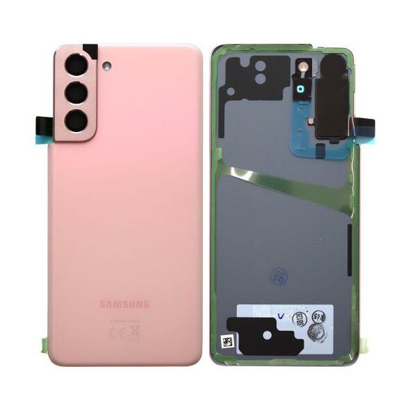 Καπάκι Μπαταρίας Samsung G991B Galaxy S21 5G Ροζ (Original) 1110321070416 1110321070416 έως και 12 άτοκες δόσεις