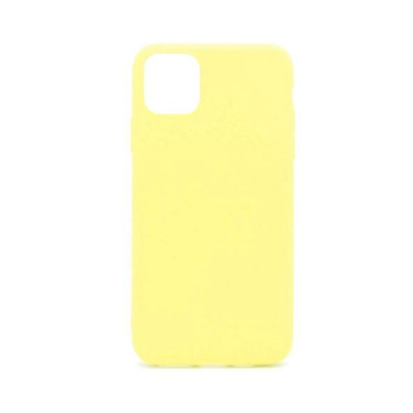 Θήκη Soft TPU inos Apple iPhone 11 Pro S-Cover Κίτρινο 5205598134549 5205598134549 έως και 12 άτοκες δόσεις