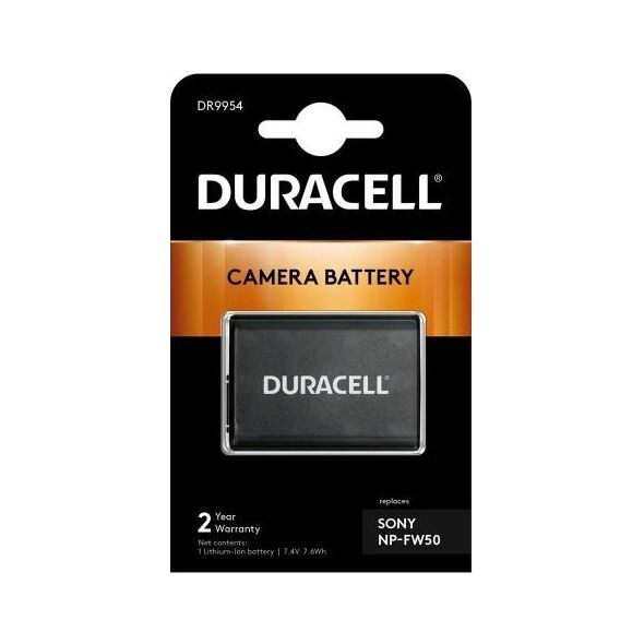 Μπαταρία Κάμερας Duracell DR9954 για Sony NP-FW50 7.4V 1030mAh (1 τεμ) 5055190133088 5055190133088 έως και 12 άτοκες δόσεις