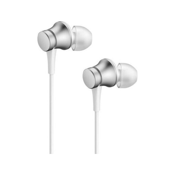 Hands Free Stereo Xiaomi Mi In-Ear Headphones Basic 3.5mm HSEJ03JY Ασημί 6970244522191 6970244522191 έως και 12 άτοκες δόσεις