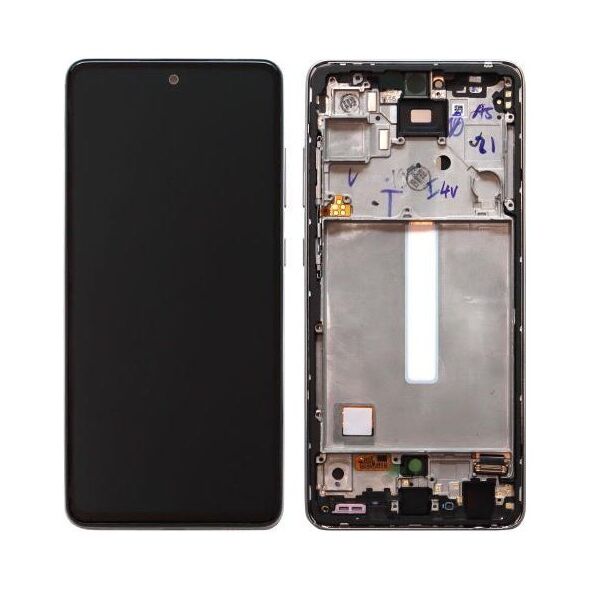 Οθόνη με Touch Screen & Μπροστινή Πρόσοψη Samsung A525F Galaxy A52/ A526B Galaxy A52 5G Λευκό (Original) 1110301140576 1110301140576 έως και 12 άτοκες δόσεις