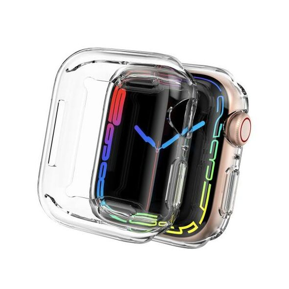 Θήκη TPU Ahastyle WA05 Premium Apple Watch 7 45mm Διάφανο (2 τεμ.) X002J05N8A X002J05N8A έως και 12 άτοκες δόσεις