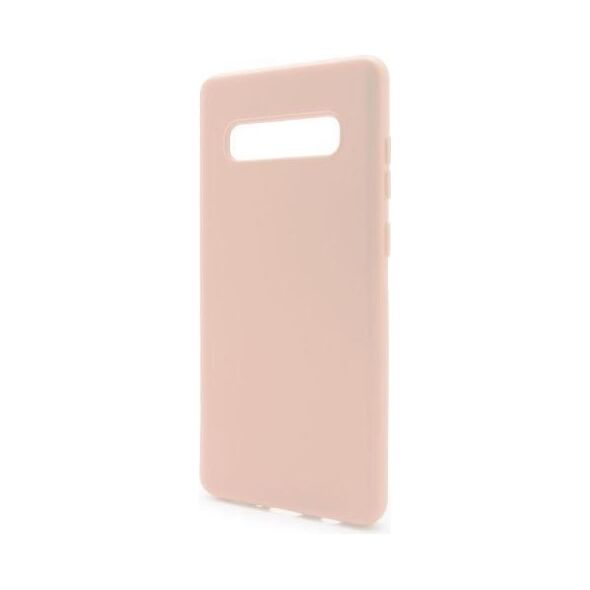 Θήκη Liquid Silicon inos Samsung G975F Galaxy S10 Plus L-Cover Σομόν 5205598122881 5205598122881 έως και 12 άτοκες δόσεις