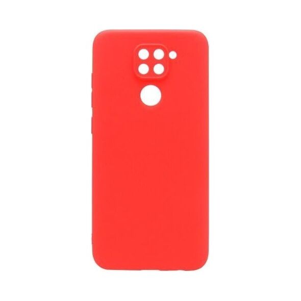 Θήκη Soft TPU inos Xiaomi Redmi Note 9 S-Cover Κόκκινο 5205598138301 5205598138301 έως και 12 άτοκες δόσεις