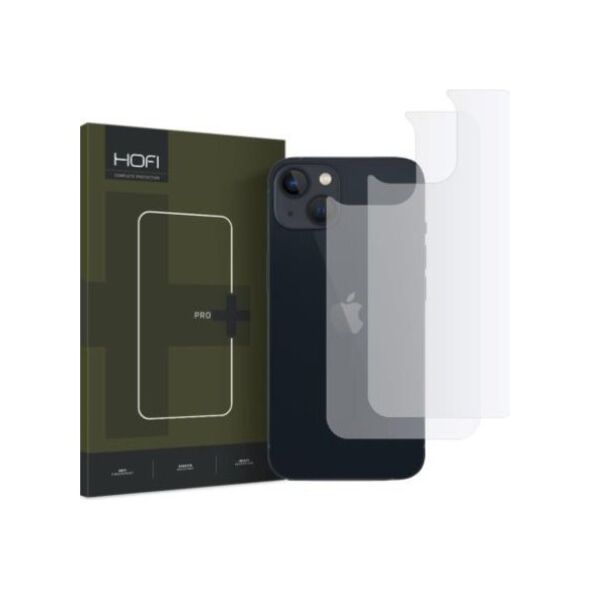 Hybrid Nano Glass Back Protector Hofi HydroFlex Pro+ Apple iPhone 14 Διάφανο (2 τεμ.) 9589046924705 9589046924705 έως και 12 άτοκες δόσεις