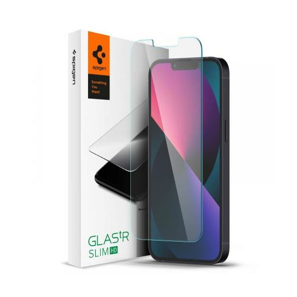 Tempered Glass Full Face Spigen Glas.tR Slim HD Apple iPhone 13 Pro Max/ 14 Plus (1 τεμ.) 8809811851199 8809811851199 έως και 12 άτοκες δόσεις