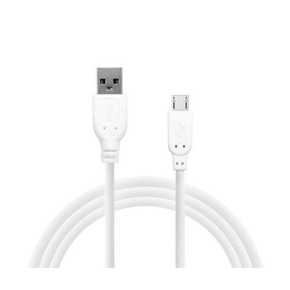 Καλώδιο Σύνδεσης USB 2.0 inos USB A σε Micro USB 1m Λευκό 5205598077983 5205598077983 έως και 12 άτοκες δόσεις