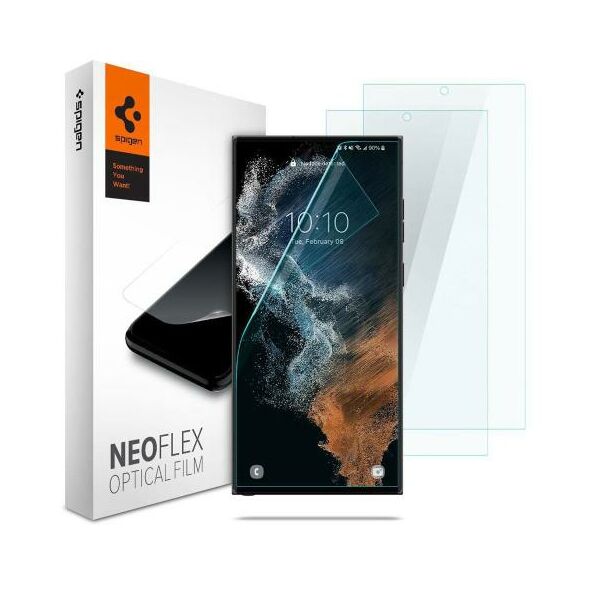 Screen Protector Spigen Neo Flex Samsung S908B Galaxy S22 Ultra 5G (2 τεμ.) 8809811857269 8809811857269 έως και 12 άτοκες δόσεις