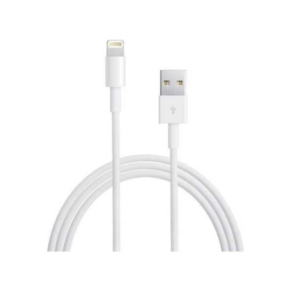 Kαλώδιο Apple MD818 USB A σε Lightning 1m Λευκό (Ασυσκεύαστο) 1209080006 1209080006 έως και 12 άτοκες δόσεις