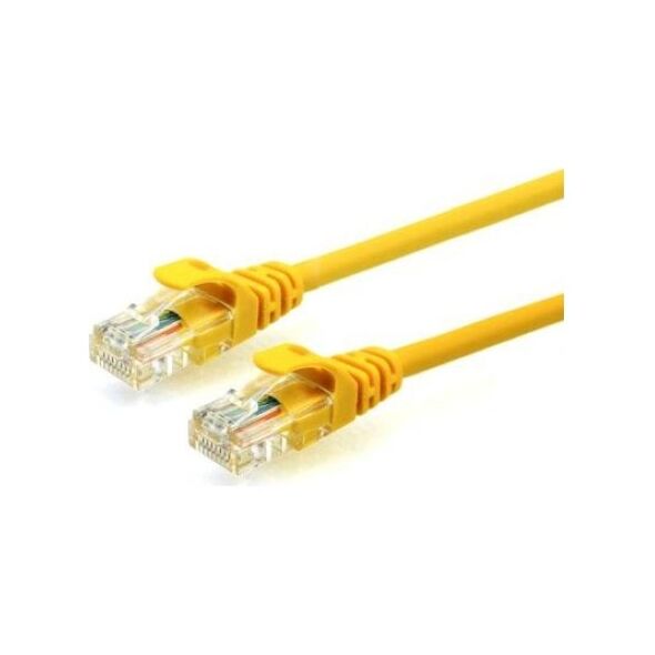 Καλώδιο Δικτύου UTP Cable CAT5e 1m Κίτρινο (Ασυσκεύαστο) 0616090019 0616090019 έως και 12 άτοκες δόσεις