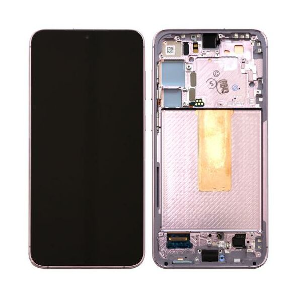 Οθόνη με Touch Screen & Μπροστινή Πρόσοψη Samsung S916B Galaxy S23 Plus 5G Ροζ (Original) 1110301140637 1110301140637 έως και 12 άτοκες δόσεις