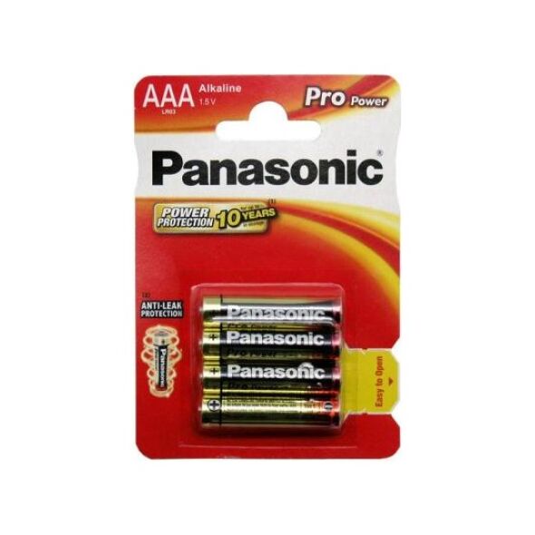 Μπαταρία Alkaline Pro Power Panasonic AAA LR03 (4 τεμ.) 5410853039006 5410853039006 έως και 12 άτοκες δόσεις