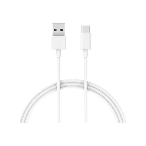 Καλώδιο USB 2.0 Xiaomi Mi SJX14ZM USB Α to USB C 1m Λευκό (Ασυσκεύαστο) 6934177721847 6934177721847 έως και 12 άτοκες δόσεις