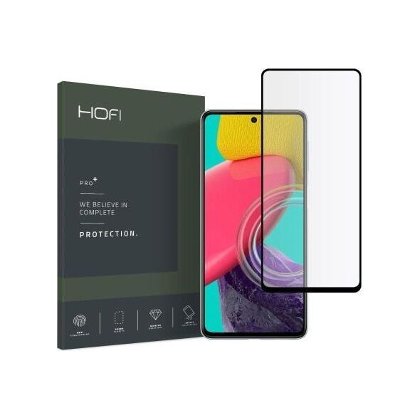 Tempered Glass Full Face Hofi Premium Pro+ Samsung M536B Galaxy M53 5G Μαύρο (1 τεμ.) 9589046922060 9589046922060 έως και 12 άτοκες δόσεις