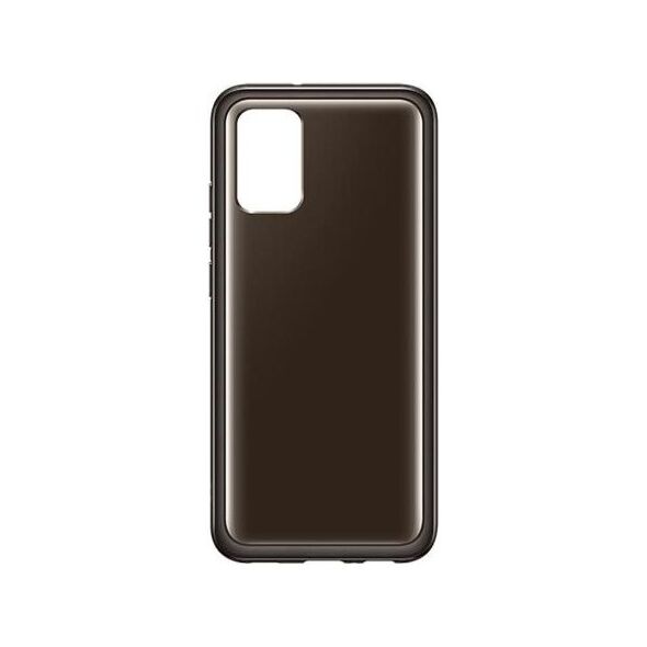 Θήκη Soft Clear Cover Samsung EF-QA026TBEG A025F Galaxy A02s Διάφανο-Μαύρο 8806090830938 8806090830938 έως και 12 άτοκες δόσεις