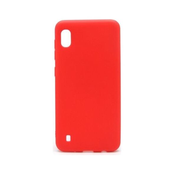 Θήκη Soft TPU inos Samsung A105F Galaxy A10 S-Cover Κόκκινο 5205598121570 5205598121570 έως και 12 άτοκες δόσεις