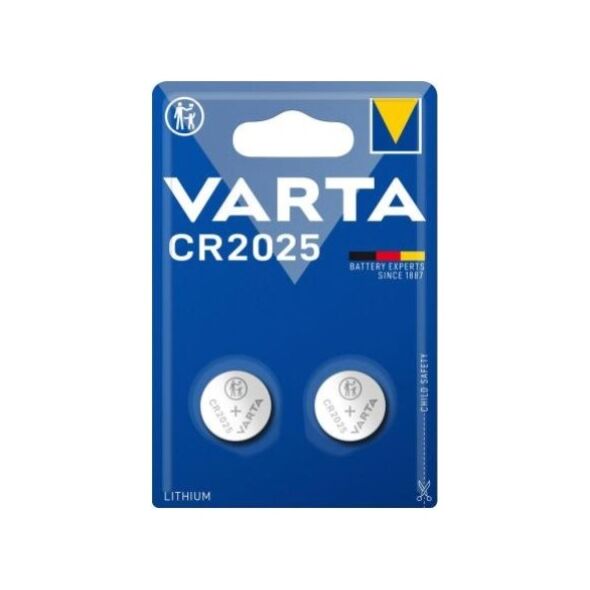 Lithium Button Cells Varta CR2025 (2 τεμ) 4008496746422 4008496746422 έως και 12 άτοκες δόσεις