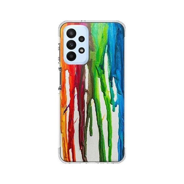 Θήκη TPU inos Samsung A235F Galaxy A23 4G Art Theme Vertical Watercolor 5205598158187 5205598158187 έως και 12 άτοκες δόσεις