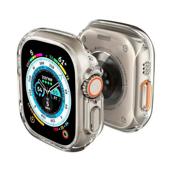 Θήκη PC Spigen Thin Fit Apple Watch Ultra 49mm Διάφανο 8809896742757 8809896742757 έως και 12 άτοκες δόσεις