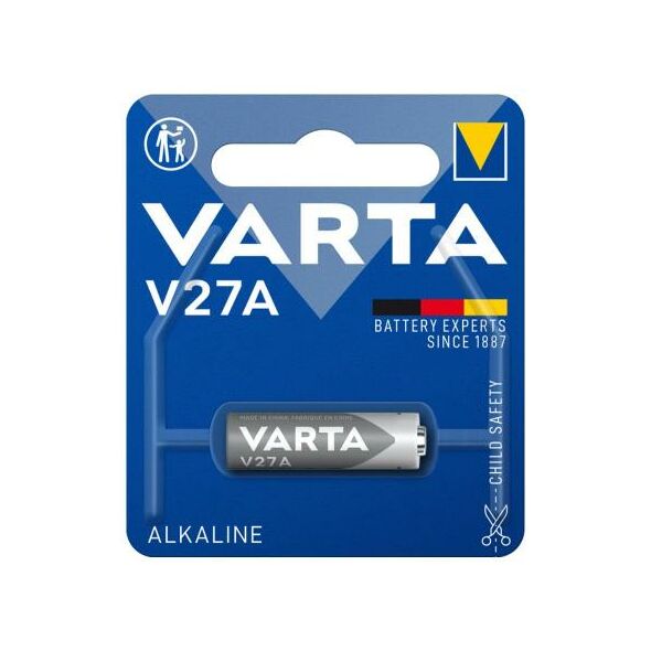 Μπαταρία Alkaline Varta V27A LR27A 12V (1 τεμ.) 4008496747009 4008496747009 έως και 12 άτοκες δόσεις