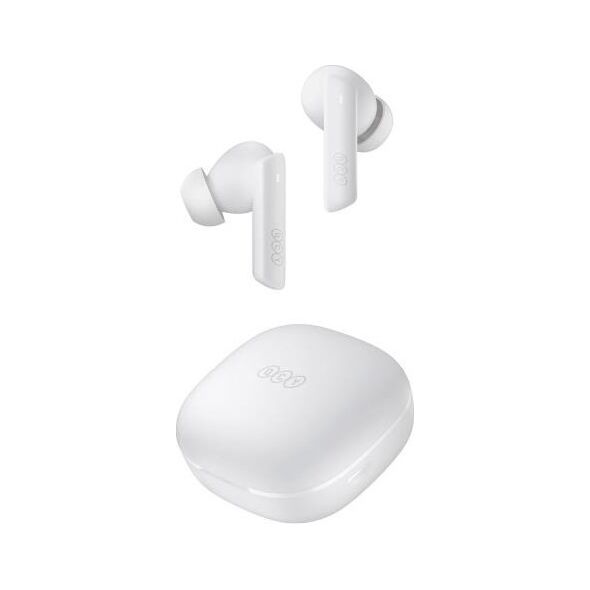 True Wireless Ακουστικά Bluetooth QCY MeloBuds HT05 ANC Λευκό 6957141407424 6957141407424 έως και 12 άτοκες δόσεις