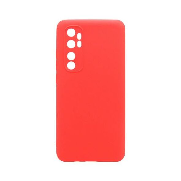 Θήκη Soft TPU inos Xiaomi Mi Note 10 Lite S-Cover Κόκκινο 5205598135898 5205598135898 έως και 12 άτοκες δόσεις