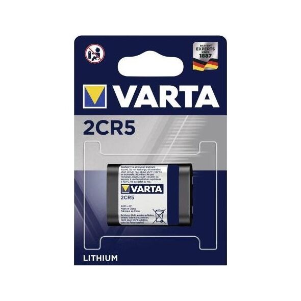 Lithium Battery Varta 2CR5 (1 τεμ) 4008496537204 4008496537204 έως και 12 άτοκες δόσεις