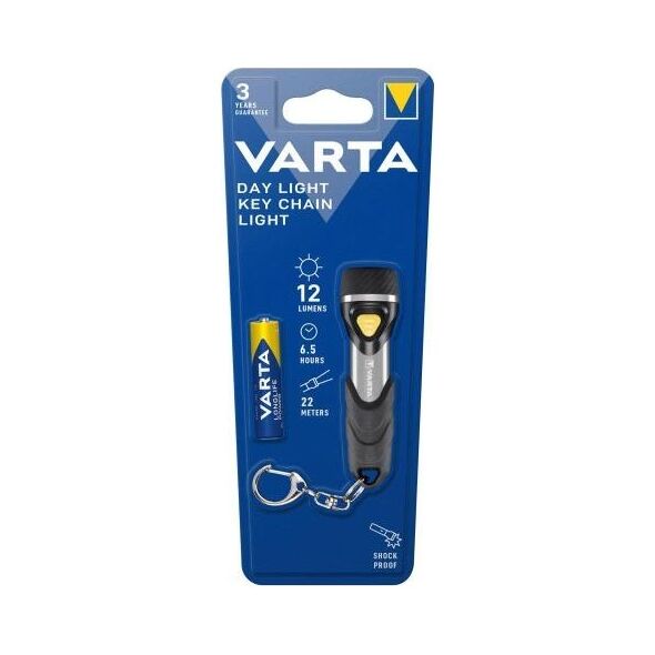 Φακός Varta Led Day Key Chain Light με 1τεμ Μπαταρία AAA (Μικρός) 4008496987467 4008496987467 έως και 12 άτοκες δόσεις