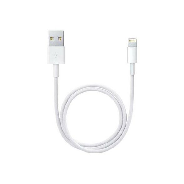 Kαλώδιο Apple MD819 USB A σε Lightning 2m Λευκό (Ασυσκεύαστο) 1209080009 1209080009 έως και 12 άτοκες δόσεις