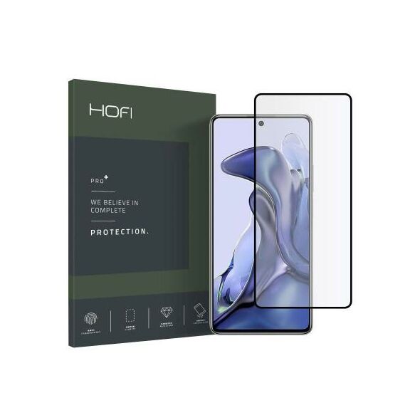 Tempered Glass Full Face Hofi Premium Pro+ Xiaomi 11T 5G/ 11T Pro 5G Μαύρο (1 τεμ.) 9589046917943 9589046917943 έως και 12 άτοκες δόσεις