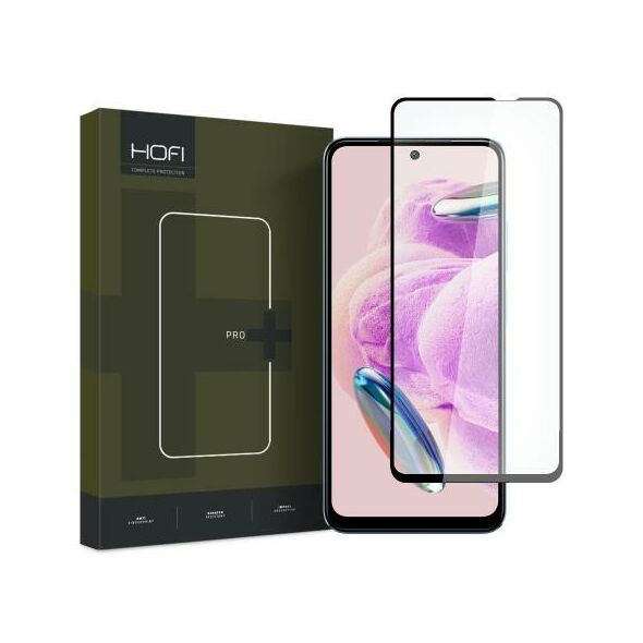 Tempered Glass Full Face Hofi Premium Pro+ Xiaomi Redmi Note 12S Μαύρο (1 τεμ.) 9490713934869 9490713934869 έως και 12 άτοκες δόσεις