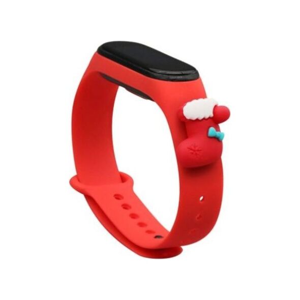 Λουράκι Xiaomi Mi Band 4/ Mi Band 5/ Mi Band 6 Xmas Sock Κόκκινο (Ασυσκεύαστο) 1110124010079 1110124010079 έως και 12 άτοκες δόσεις