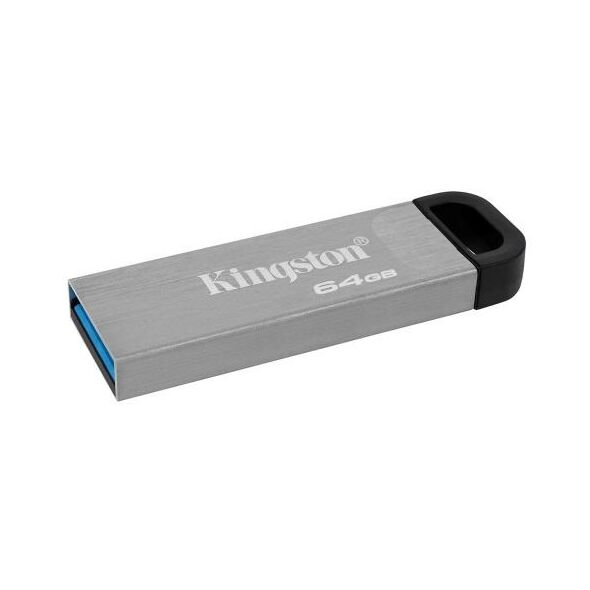 USB 3.2 Flash Disk Kingston Kyson DTKN USB A 64GB 200MB/s Ασημί 740617309102 740617309102 έως και 12 άτοκες δόσεις