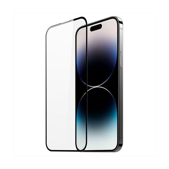 Tempered Glass Full Face Dux Ducis Apple iPhone 15 Pro Max Μαύρο (1 τεμ.) 6934913027646 6934913027646 έως και 12 άτοκες δόσεις