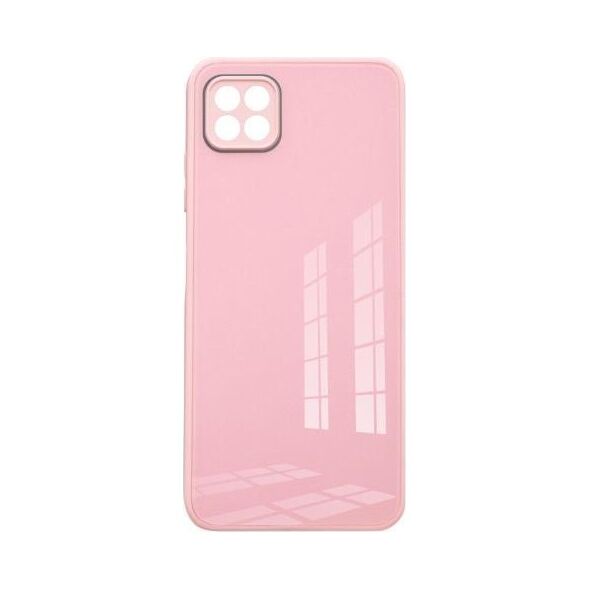 Θήκη TPU & Glass inos Samsung A226B Galaxy A22 5G CamGuard Ροζ 5205598153809 5205598153809 έως και 12 άτοκες δόσεις