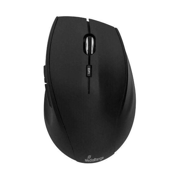 MediaRange Optical Mouse Highline Series (Black, Wireless) (MROS208) έως 12 άτοκες Δόσεις