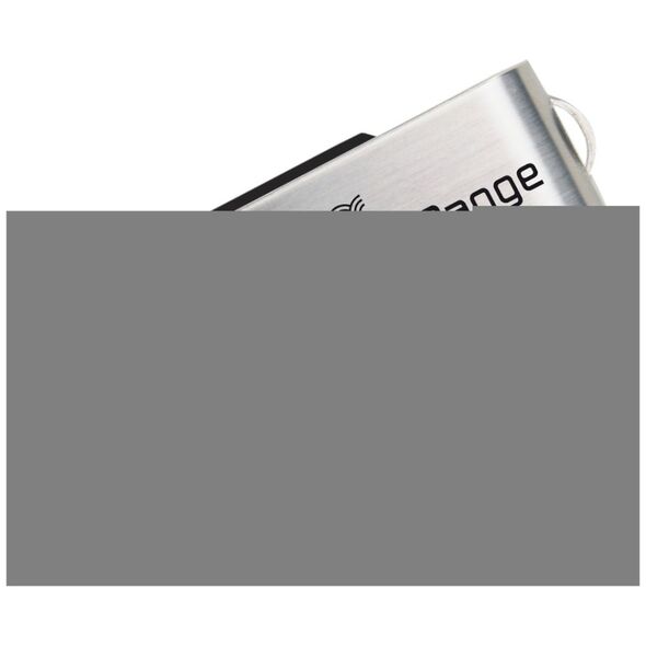 MediaRange USB 2.0 Flash Drive 64GB (Black/Silver) (MR912) έως 12 άτοκες Δόσεις