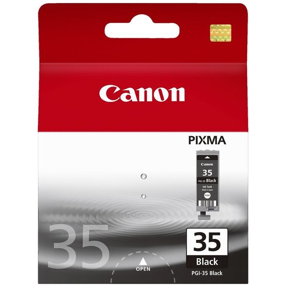 Canon Μελάνι Inkjet PGI-35 Black (1509B001) (CANPGI-35) έως 12 άτοκες Δόσεις