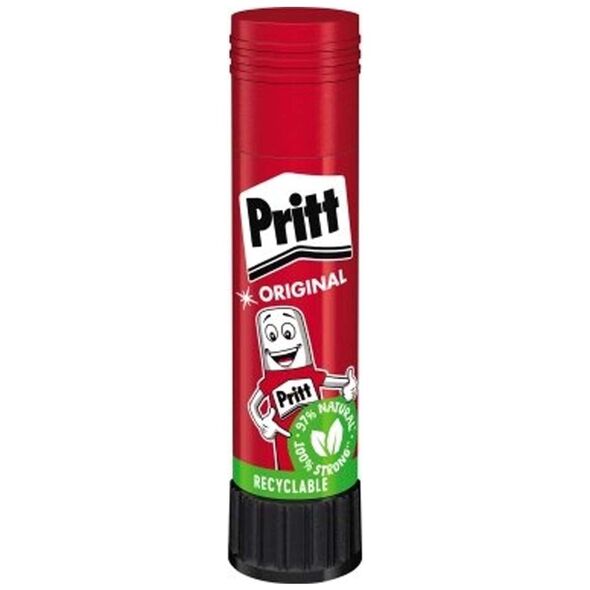 Pritt Κόλλα Stick Original Stick Μεγάλου Μεγέθους για Χαρτί 43gr Χωρίς Διαλύτες (2643018) (PRI26430180) έως 12 άτοκες Δόσεις