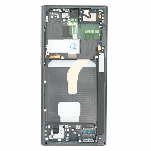 Samsung Ecran cu Touchscreen si Rama Compatibil cu Samsung Galaxy S22 Ultra 5G (SM-S908) - Samsung (636861) - Black 5949419088115 έως 12 άτοκες Δόσεις