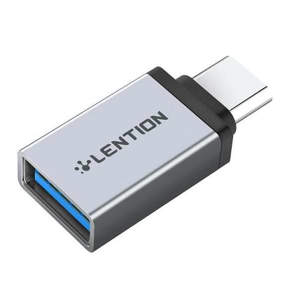 Lention USB-C to USB 3.0 Adapter Lention (silver) 059925 6955038343343 CB-TP-C3-GRY-NA έως και 12 άτοκες δόσεις
