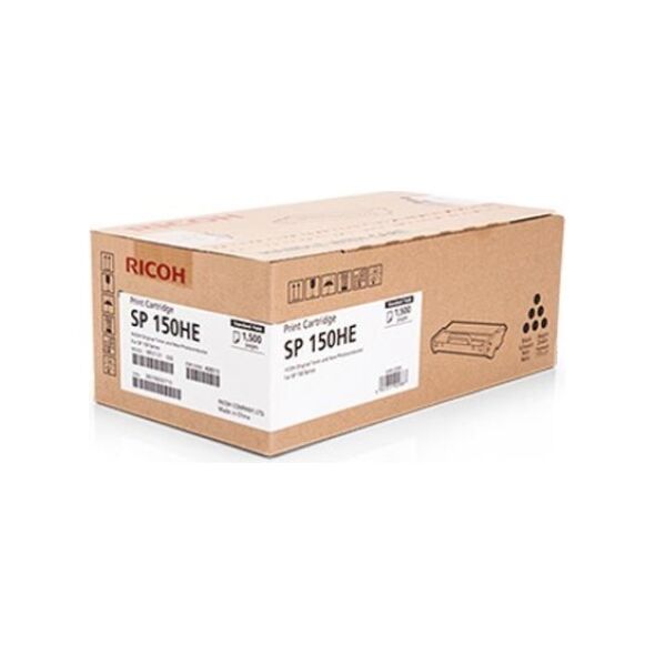 RICOH SP-150 SERIES TNR CRTR BLACK HC (1.5k) (408010) (RICTSP150HC) έως 12 άτοκες Δόσεις