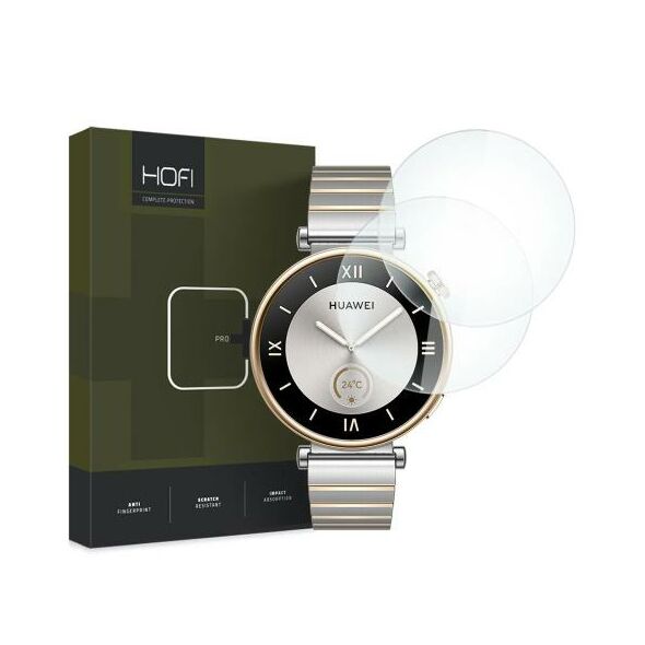 Tempered Glass Hofi Premium Pro+ Huawei Watch GT 4 41mm Διάφανο (2 τεμ.) 9319456607000 9319456607000 έως και 12 άτοκες δόσεις